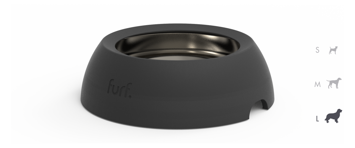 spill resistant pet bowl