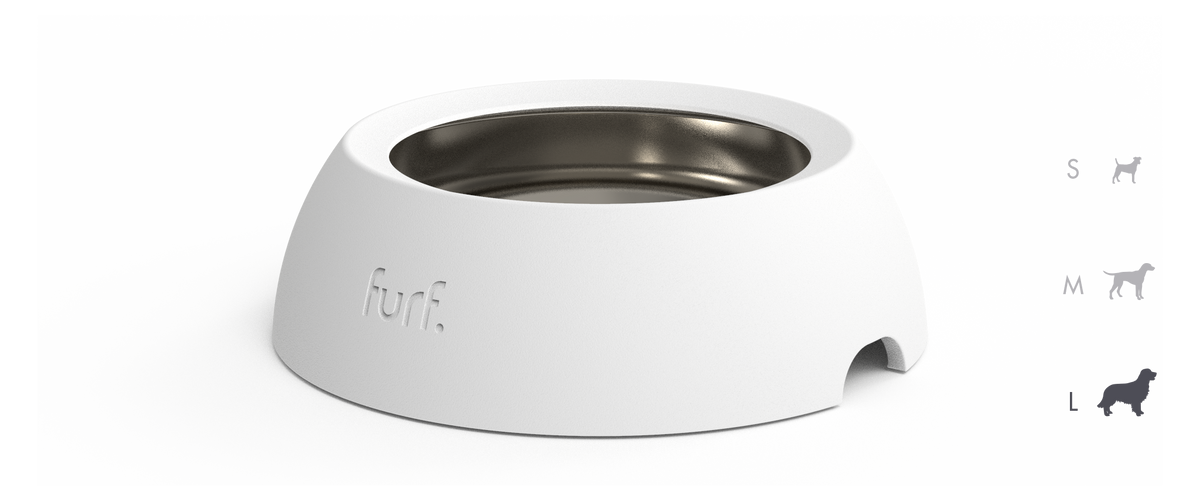 spill resistant pet bowl